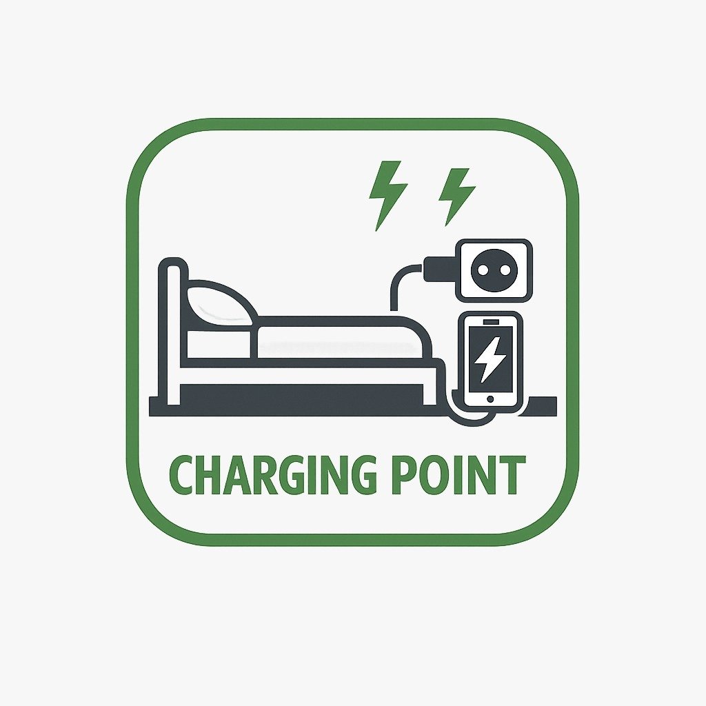Charging Point Near Bed